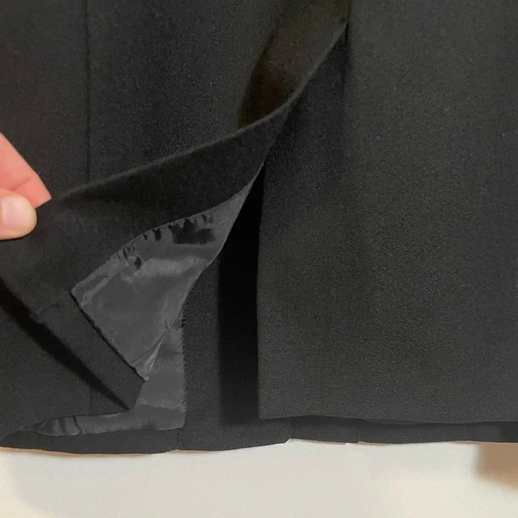 Vintage Norton McNaughton Womens Black Wool Blazer Jacket Size 10 - Picture 3 of 7